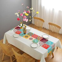 Genérico - Mantel Impermeable Antimanchas 140X220 Cm -43