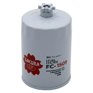 Sakura - Filtro Combustible Chevrolet Ftr 32 Isuzu 6He1T (Wk930/1) Negro