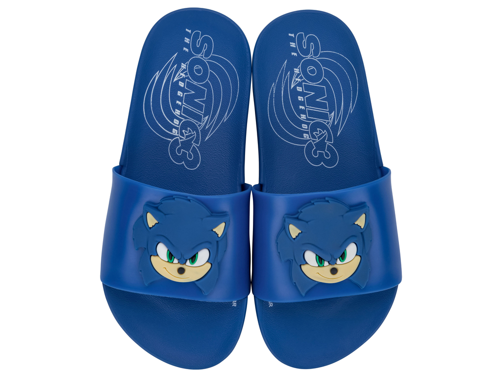 Sandalia Infantil Sonic Azul View Ipanema