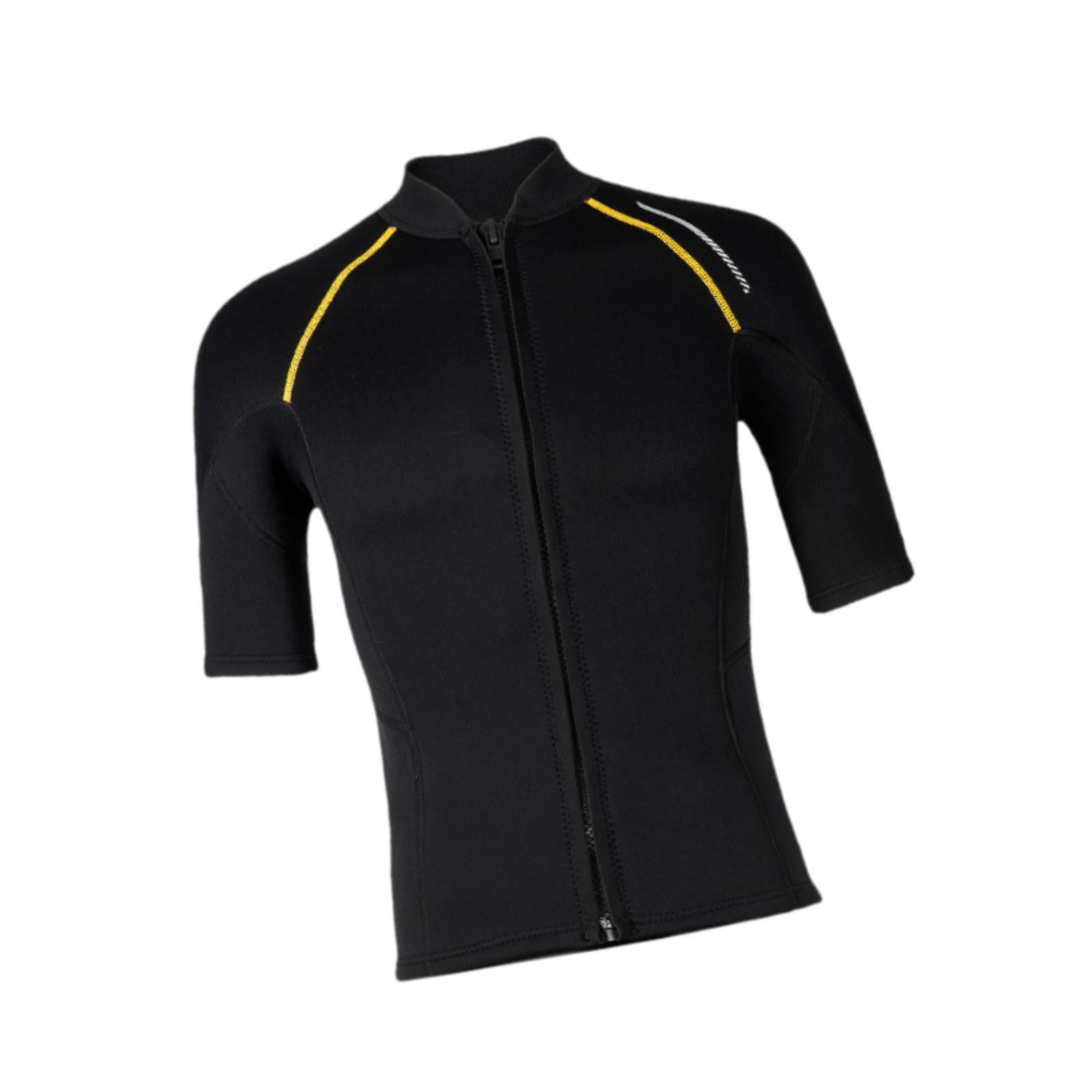 Magideal - Combinación De Buceo Masculino, Traje De Baño, Chaqueta Con Cremallera En La Parte Delantera, Combinación De Natación De Neopreno De 1.5 Mm Para Pirag S