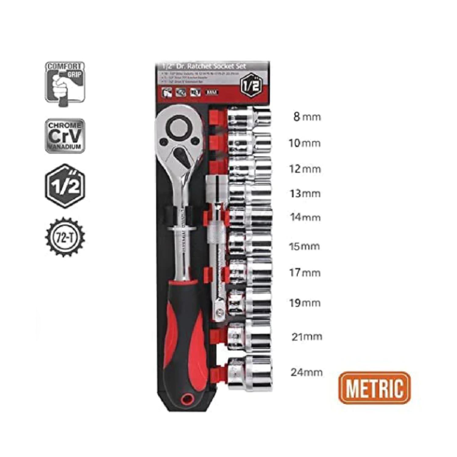 Total Upgrate - Kit Juego De Dados 12 En 1 Con Llave Profesional