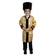 thumbnail image 1 of Abrigo dorado de gran rabino Costume Dress Up America para niños, 1 of 1