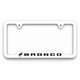 thumbnail image 1 of Marco para Placa Ford Bronco Impreso UV en Plástico Negro, 1 of 4
