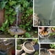 thumbnail image 3 of Fuente para baño de pájaros, kit de panel de bomba de agua con energía solar, bomba de agua sumergible para baño de pájaros, pecera, estanque pequeño, decoración de jardín., 3 of 8