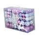 thumbnail image 2 of Juego De 102 Bolas Navideñas Con Forma De Estrella Y Ciervo Para El Hogar, Bodas, Cumpleaños, Color Rosa, Blanco Y Plateado, 2 of 3