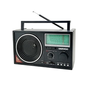 Radio Vintage Bluetooth 3Banda Am/Fm Usb Negro Daewoo Di-P18