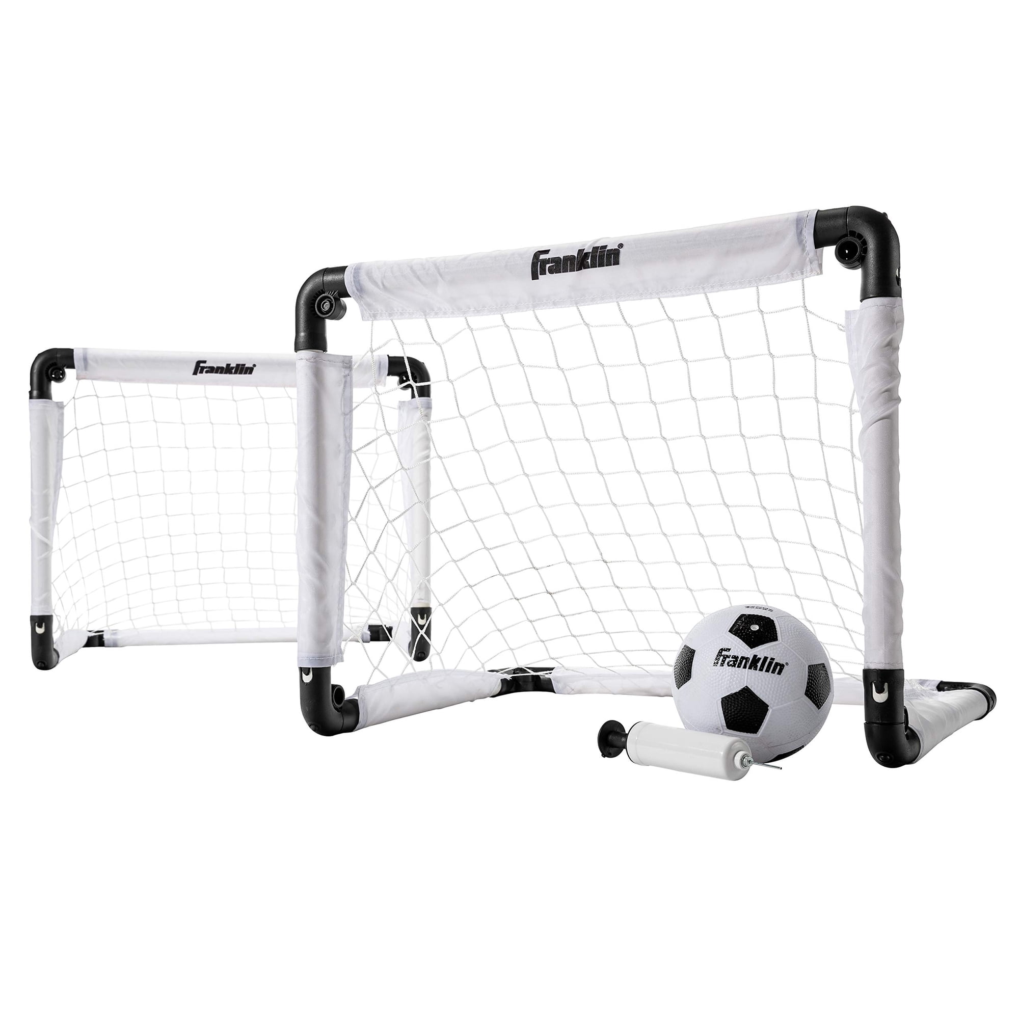 Set De Miniportería De Fútbol Franklin Sports Kids Con Pelota Y Bomba