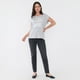 thumbnail image 4 of Polera Mujer Gris M/C Focal Print Corona, 4 of 5