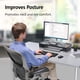 thumbnail image 2 of Base organizadora para monitor Kensington negra K58300WW, 2 of 7