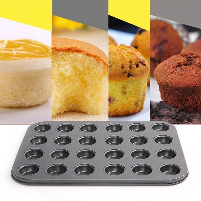 Genérico - Molde 24 Cupcake Muffin Magdalena Capsula Repostería