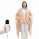 thumbnail image 1 of Sudadera con capucha Heated Sherpa Wrap Shawl, manta eléctrica, amarilla, 1 of 8