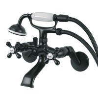 Soporte De Pared Kingston Brass Ks266Mb Kingston Con Ducha De Mano