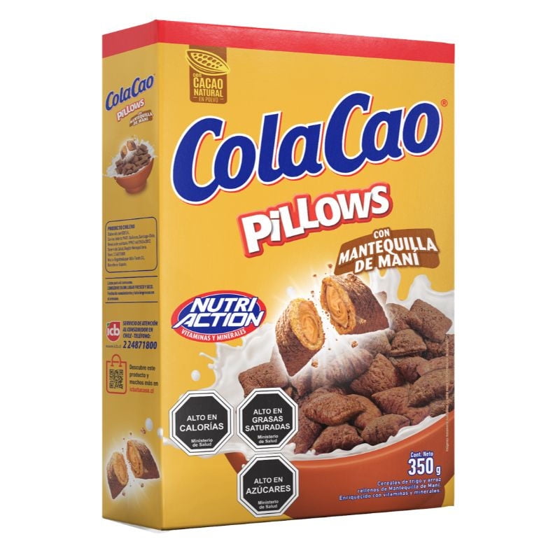 Cereal Pillows Mantequilla De Mani 350 g Cola Cao