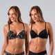 thumbnail image 1 of Pack 2X Sosten Balconet Push Up Micro Print Flores Mujer 25554-2, 1 of 8