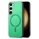 thumbnail image 5 of Magnetic Slim Case for Samsung Galaxy S23 Plus with Camera Guard & Anti-Scratch Back Green, 5 of 6