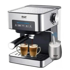 Total Click - Cafetera Espresso Con Espumador 10 Tazas 850W R136 Raf