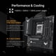 thumbnail image 3 of Placa Madre Tuf Gaming B850m plus Wifi Amd Am5 B850 Matx, 3 of 9