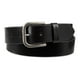 thumbnail image 3 of Cinturón Tommy Hilfiger Raw Edge Jean de cuero negro para hombre, 3 of 3