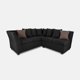 thumbnail image 2 of SOFA SECCIONAL DIVEAN 5 CUERPOS  NEGRO, 2 of 11