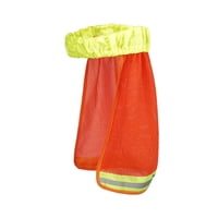 Magideal - Solapa Para El Cuello, Casco Protector, Protección Para El Cuello Con Banda Reflectante, Cómoda Protección Para El Cuello, Protección Solar Para El Ve