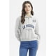 thumbnail image 1 of Polerón Mujer Slim Half Zipper Gris Melange Claro, 1 of 4