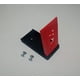 thumbnail image 4 of Bandera de repuesto de plástico rojo para buzón Earthtec, montaje frontal, 4 of 6