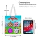 thumbnail image 5 of Pet Simulator Bolso de tela con estampado de lienzo para mujer, bolsa de compras reutilizable y estética, con cremallera interior, regalo para mujer, 35 × 40 cm., 5 of 6