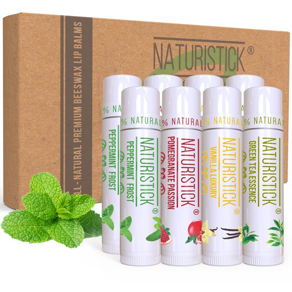 Bálsamo Labial Naturistick 8 Unidades – Sabores Surtidos