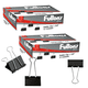 thumbnail image 1 of Sujetapapeles Metalicos Binder Clips Color Negro Pack 24, 1 of 3