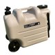 thumbnail image 3 of Contenedor De Agua Con Ruedas, Portador De Almacenamiento De Agua De 28L Para Acampar, Picnic Al Aire Libre, Color Caqui, 3 of 5