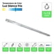 thumbnail image 2 of Equipo Estanco Led 1x18w Ip65 120cm + Tubo Led Luz Fría, 2 of 7