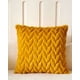 thumbnail image 4 of Set De 2 Fundas De Cojines Diseño Espiga 45cm X 45 Cm Amarillo, 4 of 4