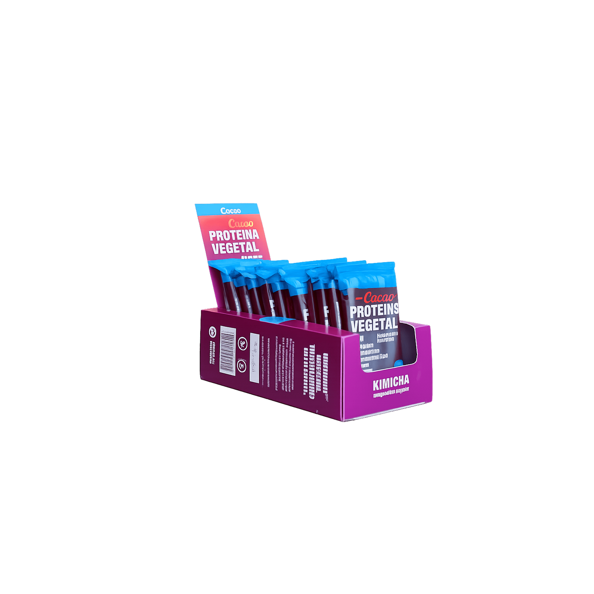 Barras Energéticas Kiwicha 12 Unidades Sabor Cacao - Pack 12 Barras Energéticas Cacao