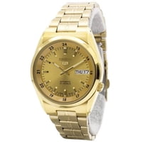 Reloj Seiko 5 Automatic Con Esfera Dorada Para Hombre Snk574J1