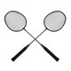 thumbnail image 2 of Juego De 2 Raquetas De Bádminton Ligeras Para Principiantes, Accesorios Para El Patio Trasero, Color Negro, 2 of 5