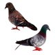 thumbnail image 3 of 2x falsas plumas artificiales de espuma palomas aves boda decoración adornos lugar, 3 of 5
