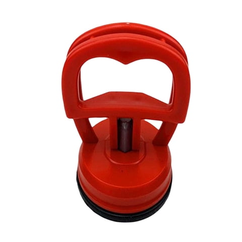 Ioensy - Extractor De Abolladuras Con Ventosa, Elevador De Mango Potente Para Carrocería De Coche, Espejo Rojo
