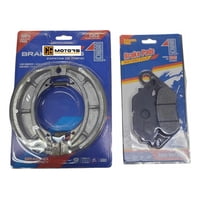 Genérico - Pastillas + Balatas Freno Haojue Hj 150-9 / Ka-150 Japón Gris