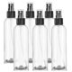 thumbnail image 1 of Botellas de aerosol ljdeals de plástico transparente de 250 ml con pulverizador de niebla fina, 1 of 5