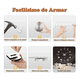 thumbnail image 4 of Reloj DIY 3D Grande para Armar para Fotos, 4 of 5