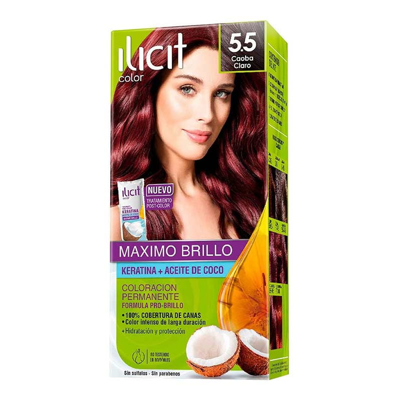 Ilicit - Tintura 5/5 Caoba Claro