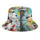 thumbnail image 5 of Snoopy Sombrero bucket para adultos, gorra de protección solar, sombrero de pescador plegable para viajes al aire libre, pesca y actividades de verano, 5 of 6