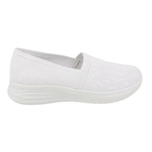 Zapatilla New Walk Transpirable Confort Blanca