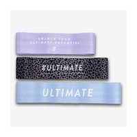 Ultimate Fitness - Ultimate Pack Elastic Morado - Negro - Celeste