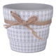 thumbnail image 1 of Maceta Decorativa Cuadrille Gris, 1 of 3