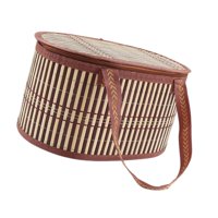 Bothyi - Cesta De Bambú, Cesta De Flores, Cesta De Regalo, Cesta Para Aperitivos, Pasteles, Picnic