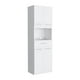 thumbnail image 1 of Mueble Microondas 4 Puertas 1 Cajon Fm-003B Blanco, 1 of 11