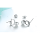 thumbnail image 2 of Aros Aritos Hello Kitty Ley Plata 925 Con Perla Fantasía, 2 of 3
