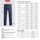 thumbnail image 2 of Vaqueros Levi's 505 Regular Fit para hombre Dark Stonewash, 36 de ancho x 32 de largo, 2 of 2