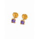 thumbnail image 1 of Aros Chispas Circón 5mm No1 Oro 18k 1gr Regalo Mujer, 1 of 4